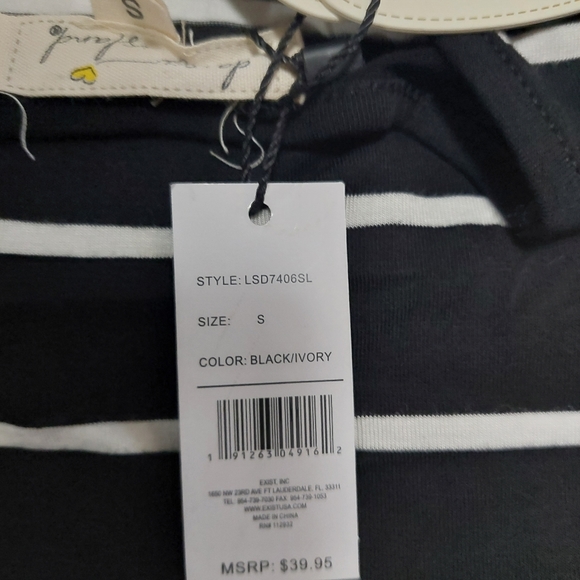 Daisy Island, sz S, black and white - Picture 3 of 6